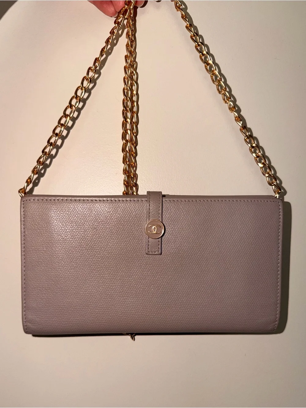 CHANEL crossbody wallet